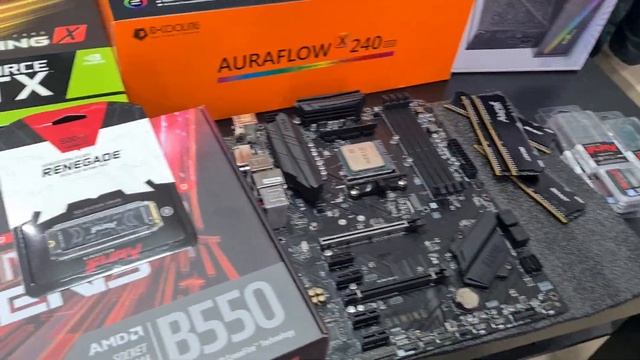Игровая сборка | RTX3050 | MSI | RYZEN 5-5600X | Aero Cool skribble | топ железо | for gamers ? смотреть онлайн