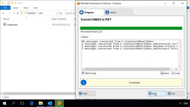 Convert Emails From MBOX To PST For Outlook