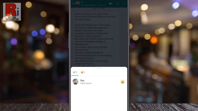 How to Remove Your Message Reaction on WhatsApp смотреть онлайн