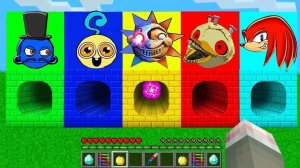 НУБ И ПРО ВЫБЕРИ КРУГЛЫЙ ПОРТАЛЬНЫЙ ТОННЕЛЬ В МАЙНКРАФТ