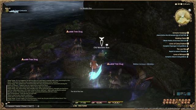 Final Fantasy XIV A Realm Reborn - Arcanist Lv25 Quest - Grimoire Fandango смотреть онлайн