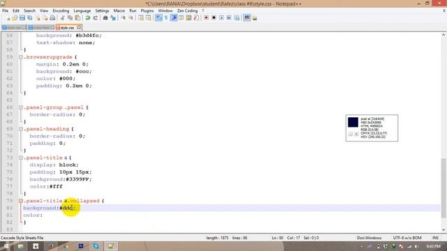 How To Customize Bootstrap Accordion | Class #6 | Salim rana смотреть онлайн