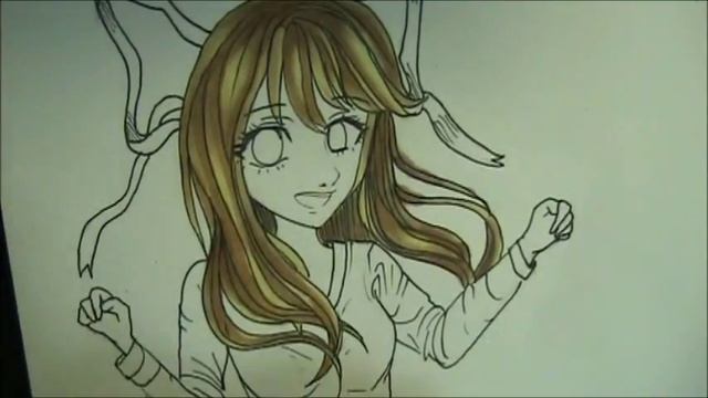 (Watch me draw and color) Re-creating my Minecraft skin: Cute Anime girl смотреть онлайн