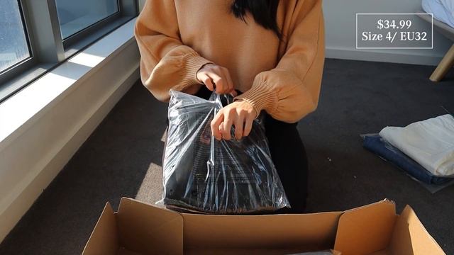 H&M DENIM HAUL | MOM JEANS for Petite girls | Size 4/32 смотреть онлайн