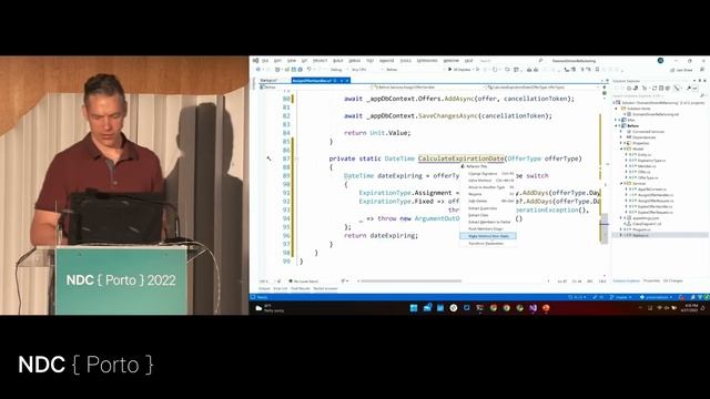 Domain-Driven Refactoring - Jimmy Bogard - NDC Porto 2022 смотреть онлайн