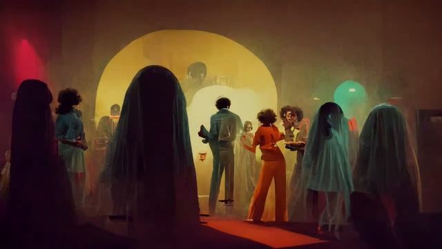 SPOOKY Halloween Party 3+ Hours of Groovy Dance 70s Tunes and Witchy Snails, Fog, and Ghostly Fun смотреть онлайн