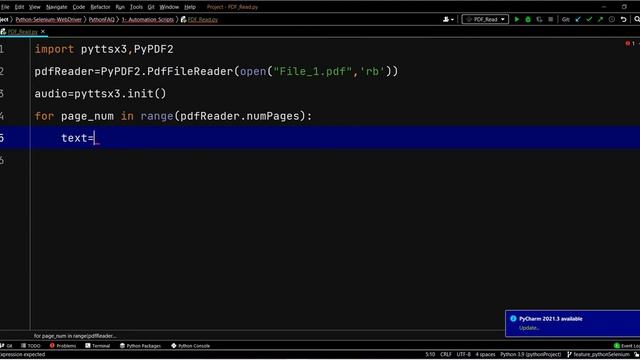 #vdstechlabs #PyPDF2 #pyttsx3 #automation How to Converting Pdf Text in to Audio Files in Python смотреть онлайн