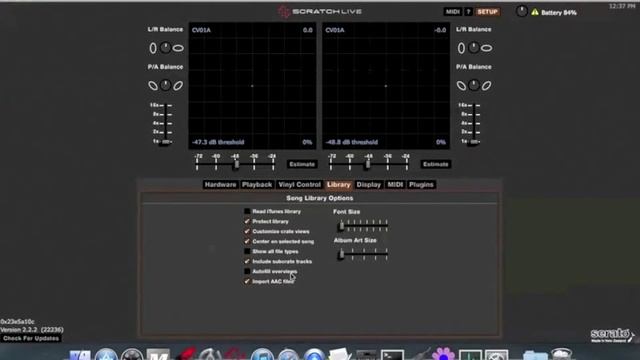 Scratch Live Setup Screen In Depth - Part 2 Of 2