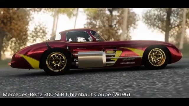 Mercedes-Benz 300 SLR Uhlenhaut Coupe (W196) - Voiture Circuit смотреть онлайн