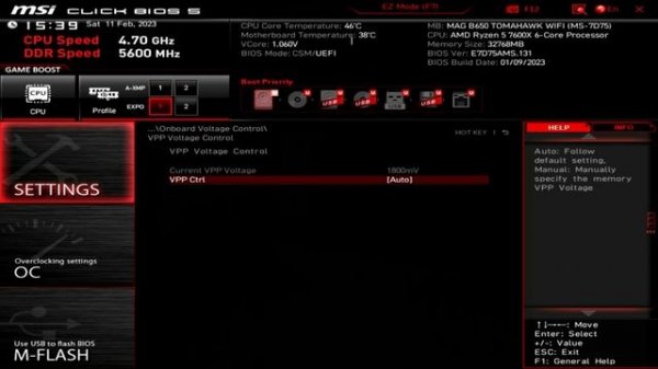 MSI B650 Tomahawk WiFi BIOS Tour & Settings Overview