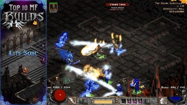 Top 10 Magic Finding Character Builds in Diablo 2 смотреть онлайн