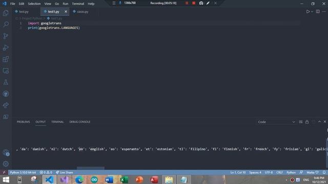 Tự làm Google Translate mà không cần mở trình duyệt để dịch | Google Translate with API смотреть онлайн