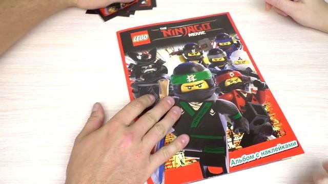 Blue Ocean The LEGO Ninjago Movie. Обзор альбома и первые наклейки смотреть онлайн