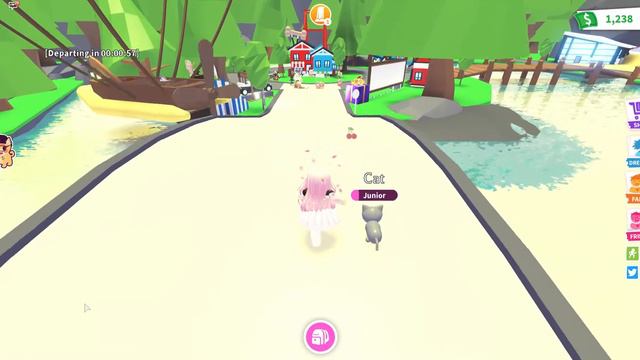 Играю в Roblox/ Adopt me / Пытаюсь сделать неон-пэта смотреть онлайн