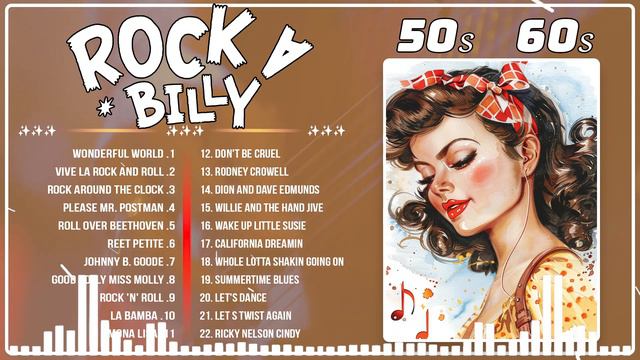 50s 60s Rockabilly Greatest Hits 🔥 50s 60s Rockabilly Classics 🔥 Rockabilly Music Playlist