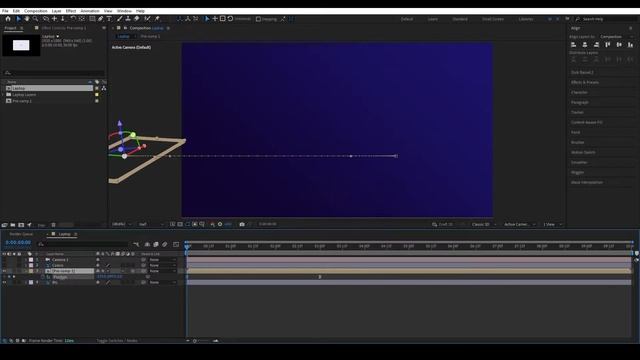 3D Laptop Animation In After Effects | No Plugins | Tutorial смотреть онлайн