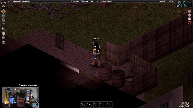 GAULES, LIMINHA, BT0, LLAUQS, GARGULAEX E AGNELLO JOGANDO PROJECT ZOMBOID (25/10/22) #179 смотреть онлайн