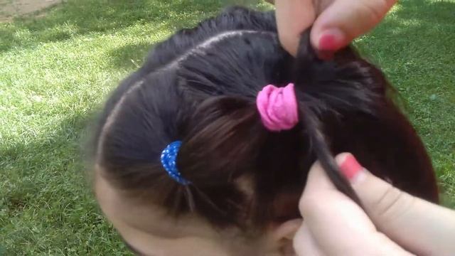 прически для садика( школы) - французская коса смотреть онлайн