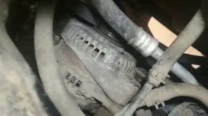 Как быстро снять генератор 2uzfe.