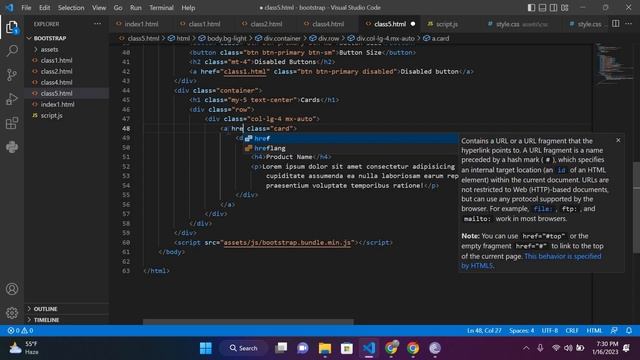 Bootstrap 5 Tutorial 4 | BS Buttons | (Urdu/Hindi) смотреть онлайн
