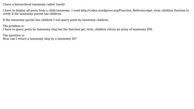 Wordpress: Get term SLUG by term ID смотреть онлайн