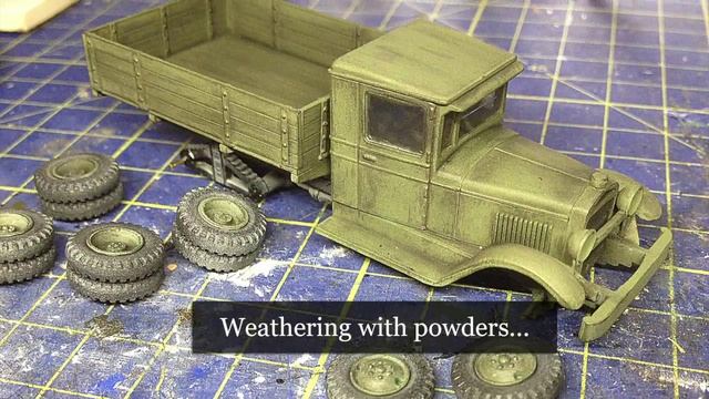 PST 1/72 Zis-6 Soviet Truck Construction Slideshow