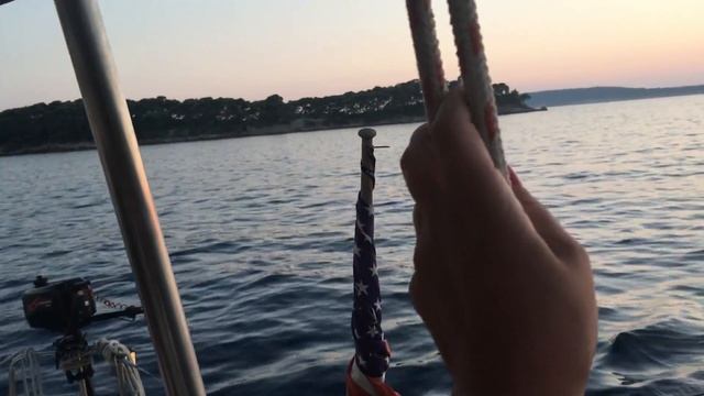 Морское путешествие Хорватия-Черногория. Прибываем в Дубровник. Закат смотреть онлайн