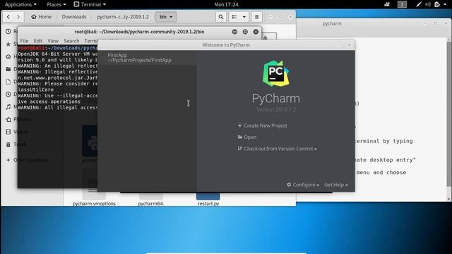 How To Install PyCharm In Kali Linux And Create Desktop Entry Of It - FL Developers смотреть онлайн