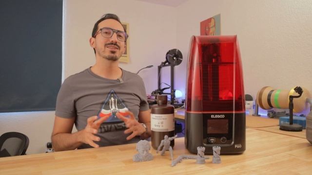 Impresión 3D de Resina para Principiantes - Elegoo Mars 3 Pro смотреть онлайн