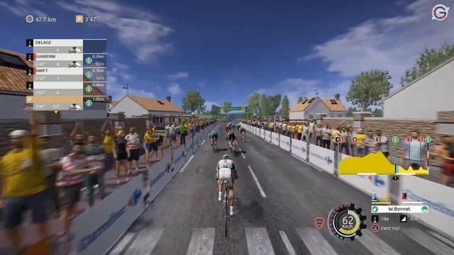 TOUR DE FRANCE 2016 - Pro Team FR #13 : Delage en action ! смотреть онлайн