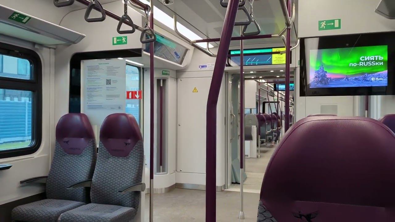 Иволга 4.0 на МЦД 4.  4k Video, 4к видео.