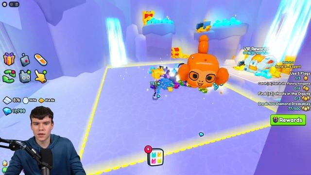 How To GET THE FALLING DOWN ACHIEVEMENT In Roblox Pet Simulator 99! смотреть онлайн