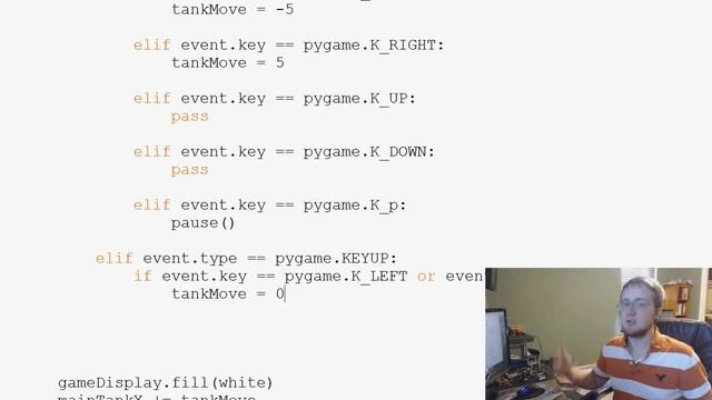 Pygame (Python Game Development) Tutorial - 57 - Moving Tank Part 2 смотреть онлайн