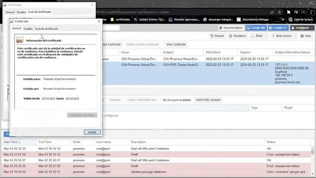 SSL de Proxmox смотреть онлайн