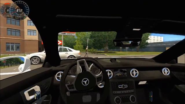 City Car Driving Mercedes-Benz SLK 55 AMG [720p] смотреть онлайн