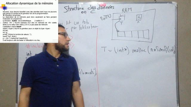 structures des donnée - séance 2 - Allocation dynamique смотреть онлайн