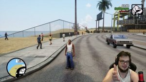 GTA SAN ANDREAS DEFINITIVE EDITION - ШЕДЕВР ИЛИ Г@ВНО?! ПЕРВЫЙ ЗАПУСК РЕМАСТЕРА САН-АНДРЕАС!