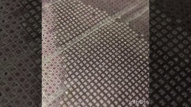 Алмазная вышивка. Распаковка портрета , борьба с воздушными складками:( смотреть онлайн