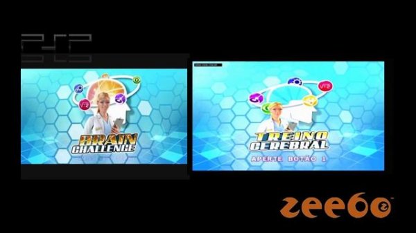 ( PSP And Wii vs Zeebo ) - Brain Challenge/Treino Cerebral