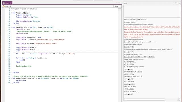 Selenium WebDriver - Library for B4J смотреть онлайн
