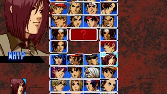 The King Of Fighters 99 ps1 Character Select смотреть онлайн