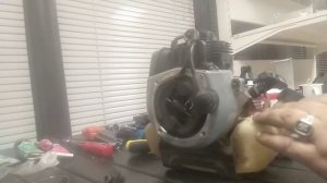 ремонт бензо триммера патриот .