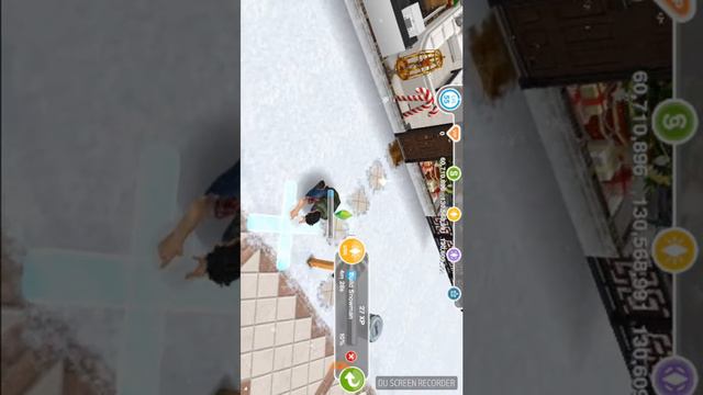 How to build a snowman on Sims Freeplay смотреть онлайн