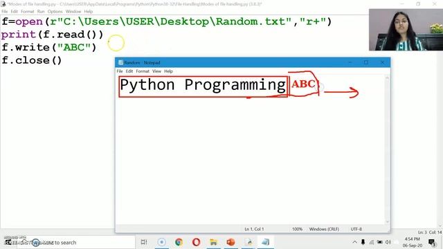 Difference between r+,w+ and a+ mode (with example) | CBSE Class 12 | File Handling смотреть онлайн