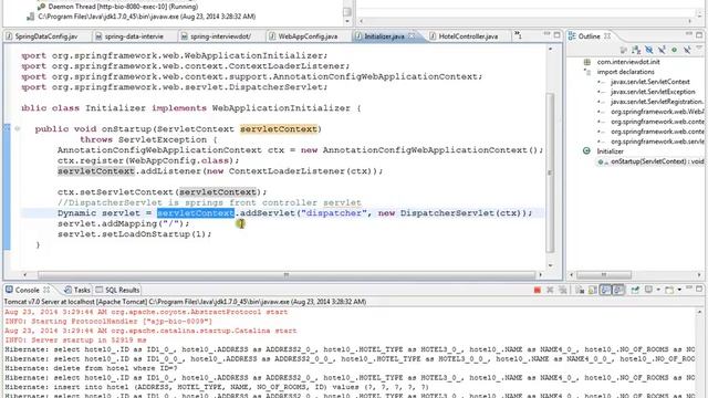 SPRING MVC WHAT IS DISPATCHER SERVLET смотреть онлайн