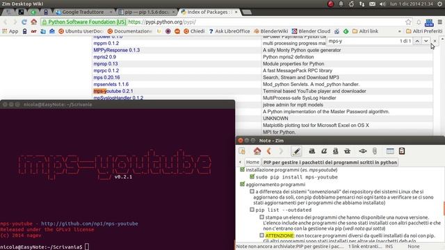 PIP - gestire i pacchetti dei programmi scritti in python смотреть онлайн