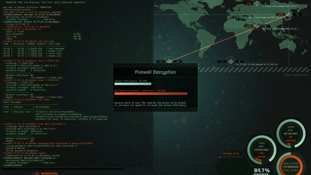 Hacker Evolution IMMERSION gameplay movie / No 2 смотреть онлайн