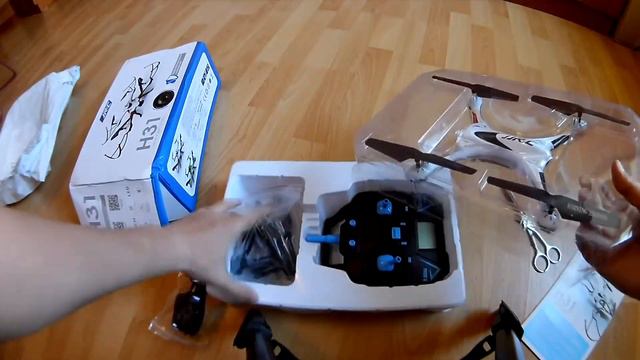 КВАДРОКОПТЕР JJRC H31 (распаковка, полет) | UNBOXING JJRC H31 Waterproof Drone смотреть онлайн