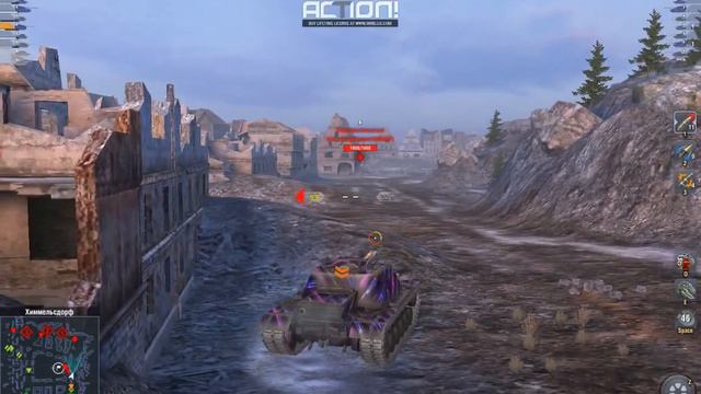 T110E3 В РЕЖИМЕ БОЛЬШОЙ ЗАМЕС 10 vs 10 | TANKS BLITZ | Rayn Tanks Blitz смотреть онлайн