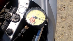 Замер давления масла. Accent.